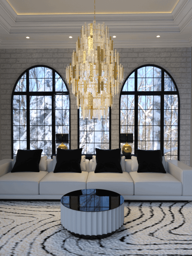 Soggiorno ZefiroDorato NCS 346-8-100 Progetto